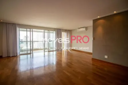 Apartamento com 3 Quartos para alugar, 152m² no Brooklin Paulista, São Paulo