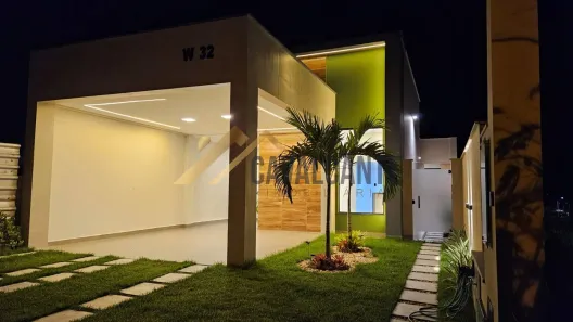 Casa de Condomínio com 3 Quartos à venda, 145m² no Chaparral, Feira de Santana