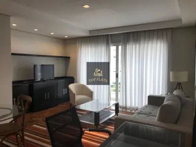 Flat com 1 Quarto para alugar, 50m² no Pinheiros, São Paulo