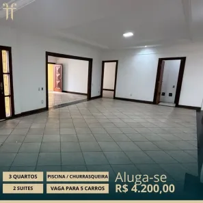 Casa com 3 Quartos para alugar, 560m² no Morada da Serra, Cuiabá