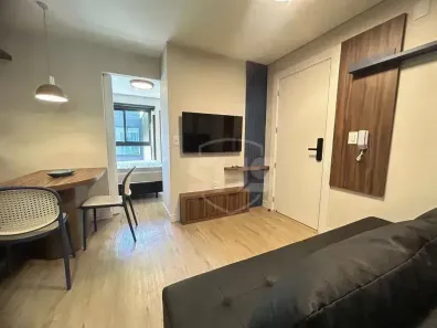 Apartamento com 1 Quarto para alugar, 26m² no Centro, Blumenau