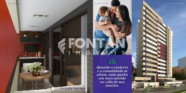Apartamento com 3 Quartos à venda, 65m² no Serraria, Maceió