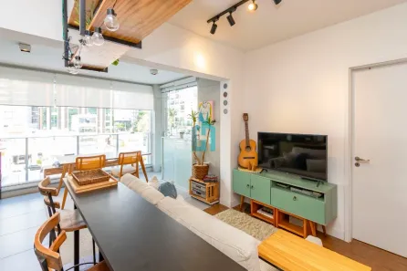 Apartamento com 1 Quarto à venda, 48m² no Indianópolis, São Paulo