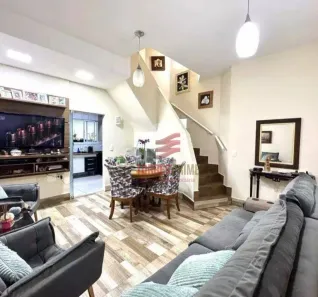 Sobrado com 3 Quartos à venda, 89m² no Campo Grande, Santos