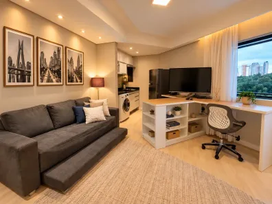 Flat com 1 Quarto à venda, 30m² no Vila Clementino, São Paulo