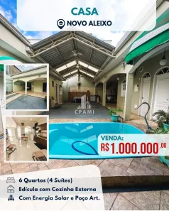 Sobrado com 6 Quartos à venda, 500m² no Novo Aleixo, Manaus