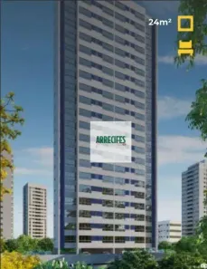 Flat com 1 Quarto à venda, 24m² no Boa Viagem, Recife