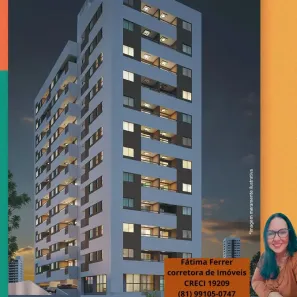 Apartamento com 2 Quartos à venda, 55m² no Candeias, Jaboatão dos Guararapes