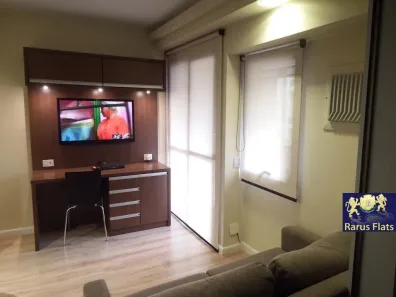 Flat com 1 Quarto para alugar, 35m² no Moema, São Paulo
