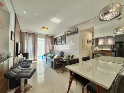 Apartamento com 2 Quartos à venda, 77m² no Pompéia, Santos