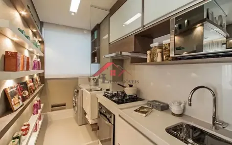 Apartamento com 2 Quartos à venda, 46m² no Parque João Ramalho, Santo André