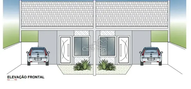 Casa com 2 Quartos à venda, 72m² no Piriquitos, Ponta Grossa