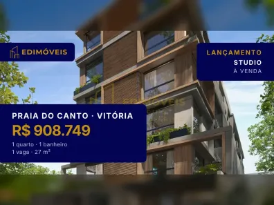 Apartamento com 1 Quarto à venda, 41m² no Praia do Canto, Vitória