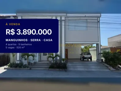 Casa com 4 Quartos à venda, 520m² no Manguinhos, Serra
