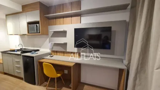 Flat com 1 Quarto à venda, 26m² no Indianópolis, São Paulo