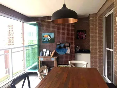 Apartamento com 3 Quartos à venda, 87m² no Pompéia, Santos