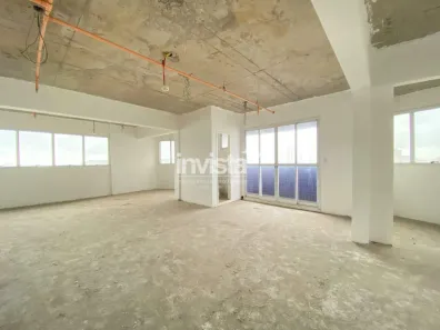 Sala Comercial com 1 Quarto para alugar, 136m² no Ponta da Praia, Santos