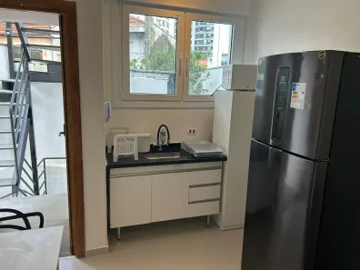 Apartamento com 1 Quarto para alugar, 16m² no Pinheiros, São Paulo