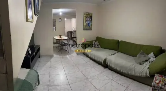 Sobrado com 2 Quartos à venda, 118m² no Vila Camilópolis, Santo André