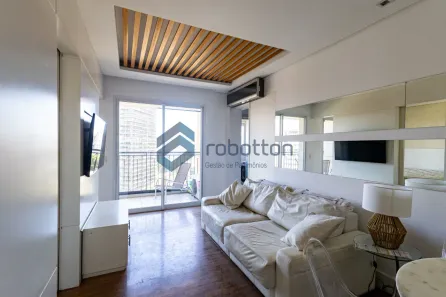 Apartamento com 1 Quarto para alugar, 48m² no Vila Nova Conceição, São Paulo
