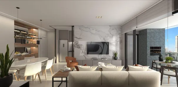Apartamento com 3 Quartos à venda, 107m² no Cabral, Curitiba