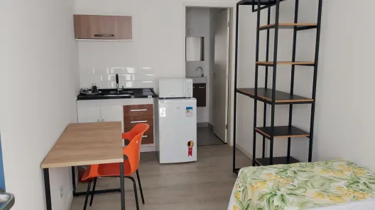 Apartamento com 1 Quarto para alugar, 18m² no Vila Indiana, São Paulo