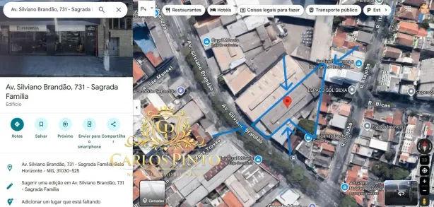 Galpão/Depósito/Armazém para venda ou aluguel, 2403m² no Sagrada Família, Belo Horizonte
