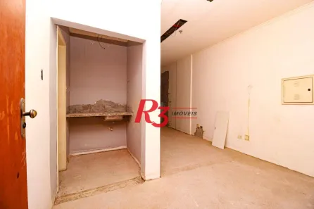Sala Comercial para alugar, 75m² no Centro, Santos