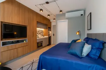 Apartamento com 1 Quarto para alugar, 25m² no Pinheiros, São Paulo