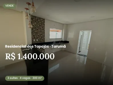 Casa com 3 Quartos à venda, 300m² no Tarumã, Manaus