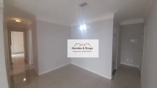 Apartamento com 3 Quartos para alugar, 78m² no Jardim Flor da Montanha, Guarulhos