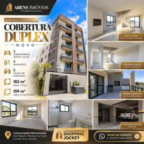 Cobertura com 3 Quartos à venda, 159m² no Centro, Pinhais