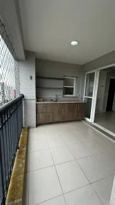 Apartamento com 3 Quartos para alugar, 91m² no Ponta Negra, Manaus
