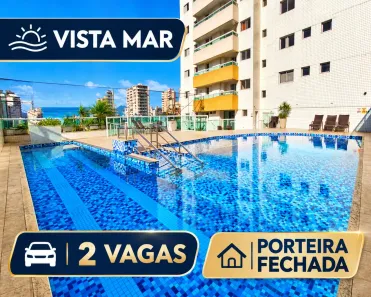 Apartamento com 2 Quartos à venda, 78m² no Guilhermina, Praia Grande