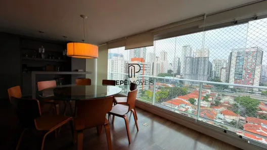 Apartamento com 3 Quartos para alugar, 138m² no Brooklin Paulista, São Paulo