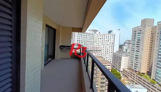 Apartamento com 2 Quartos à venda, 75m² no José Menino, Santos