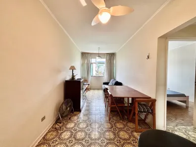 Apartamento com 1 Quarto à venda, 55m² no Jardim Las Palmas, Guarujá