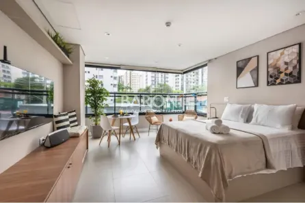 Apartamento com 1 Quarto à venda, 34m² no Indianópolis, São Paulo