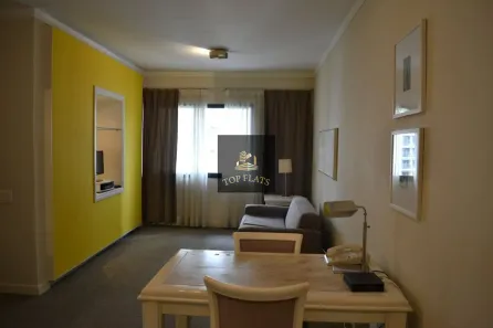Flat com 1 Quarto para alugar, 45m² no Itaim Bibi, São Paulo