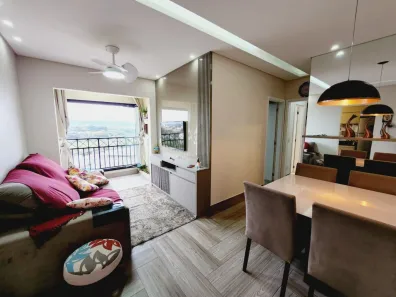 Apartamento com 2 Quartos à venda, 60m² no Residencial Novo Horizonte, Taubaté