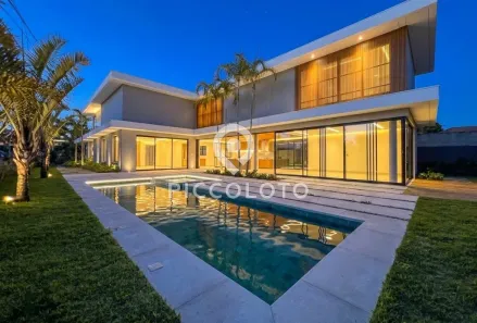 Casa de Condomínio com 5 Quartos à venda, 558m² no Loteamento Residencial Pedra Alta (Sousas), Campinas
