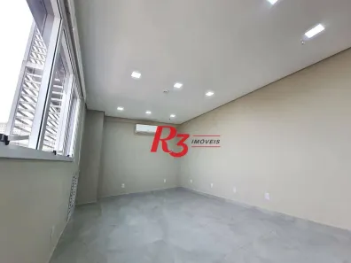 Sala Comercial para alugar, 47m² no Ponta da Praia, Santos