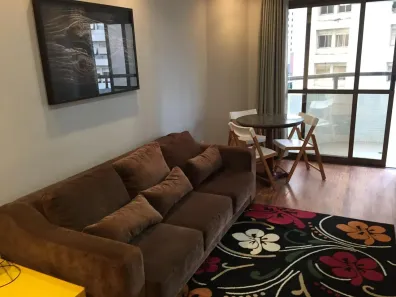 Flat com 1 Quarto para alugar, 55m² no Bela Vista, São Paulo