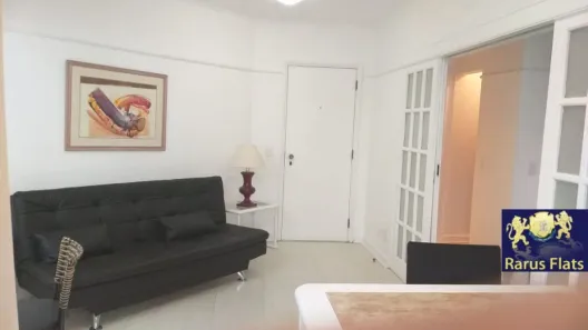 Flat com 1 Quarto para alugar, 40m² no Itaim Bibi, São Paulo