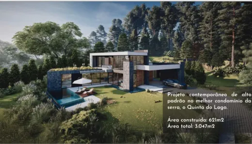 Casa de Condomínio com 4 Quartos à venda, 621m² no Araras, Petrópolis