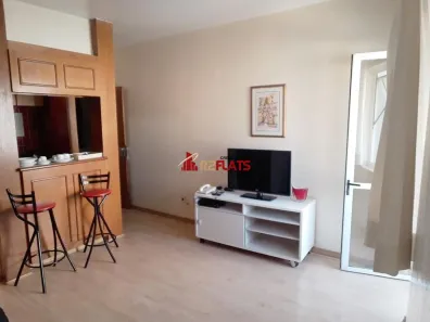 Flat com 1 Quarto para alugar, 40m² no Cerqueira César, São Paulo