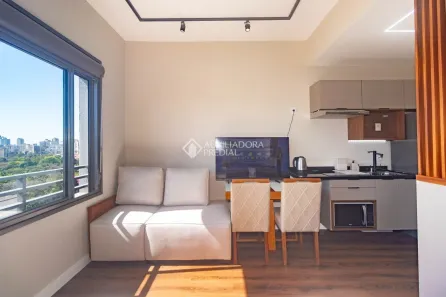 Apartamento com 1 Quarto para alugar, 28m² no Centro Histórico, Porto Alegre