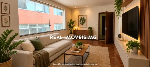 Apartamento com 3 Quartos para alugar, 110m² no Luxemburgo, Belo Horizonte