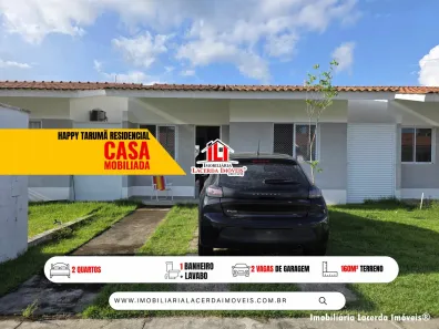 Casa de Condomínio com 2 Quartos para alugar, 50m² no Tarumã, Manaus