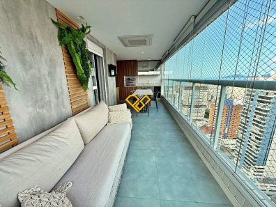 Apartamento com 3 Quartos à venda, 134m² no Gonzaga, Santos